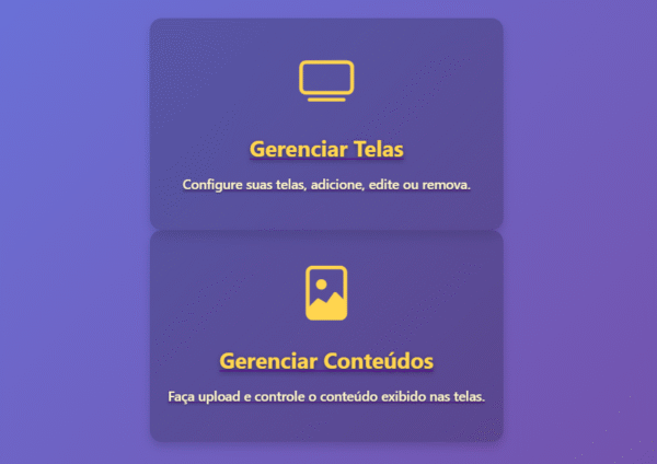 VisualMídia – Plataforma de Mídia Indoor com Painel Administrativo - Imagem 2